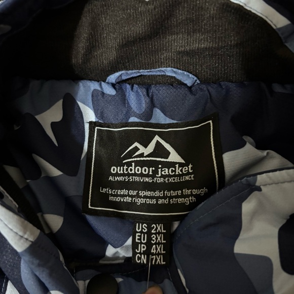 MAGCOMSEN Camo Ski Jacket Size 2XL - Picture 3 of 7